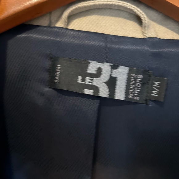 Mens LE 31 by Simons Over Coat Size M - Picture 11 of 16